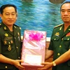 柬埔寨国防部发展局代表团访问越南朔庄省。​ （图片来源：越通社）