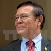 柬埔寨救国党党主席金速卡。（图片来源：越通社）