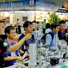 越南国际机床和金属加工机械展。（图片来源：越通社）