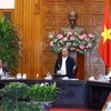 政府总理阮春福与北宁省领导举行工作会议。