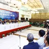 日前举行有关第24届亚太经合组织（APEC）财长会的记者会。