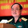越共中央委员、中央军委常务委员、国防部副部长陈单上将。
