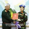 越南首次派遣维和女军官