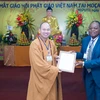在莫越南佛教协会正式亮相