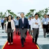 越南国家主席陈大光在岘港市主持2017年亚太经合组织（APEC）领导人会议周各项活动总排演。（​图片来源：越通社）