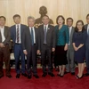 岘港市领导会见前来出席APEC会议的国际组织领导