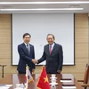 政府常务副总理访问韩国 深化两国司法合作