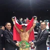 WBC亚洲职业拳击赛：越南武士陈文草夺冠