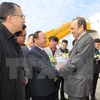 摩洛哥众议院议长哈比博·马勒克抵达河内，开始对越南进行正式访问。（图片来源：越通社）