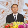越南国家主席陈大光出席“人道主义力量”艺术晚会