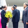 政府总理阮春福抵达新德里 开始东盟—印度纪念峰会系列活动
