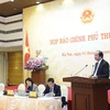 越南政府举行例行记者会