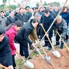 越南国会主席阮氏金银出席海阳省植树节启动仪式