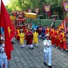 雄王国祖柱形粽子供奉仪式暨向礼成侯阮有镜敬香仪式在胡志明市举行