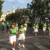 2018年奥林匹克日全民健身跑步活动在河内和胡志明市等地正式启动