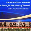 阮春富总理主持GMS商务峰会的政策对话全体会议