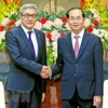 越南国家主席陈大光会见蒙古国家安全委员会秘书长