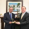 越南驻美国大使造访蒙特雷海军学院