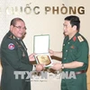 越南人民军总参谋长会见柬埔寨王国皇家武装最高指挥部副联合参谋长