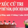 越南政府总理阮春福在海防市开展国会代表接待选民活动