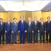 越南国家主席陈大光会见日本大型经济集团领导。（图片来源：越通社）