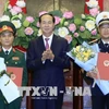 国家主席陈大光决定对越南人民军两名高级军官晋升军衔