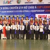 日本队荣获“联越邮政银行杯” 2018年亚洲U19女子排球锦标赛冠军