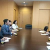 RCEP部长级会议间隙越南工贸部长陈俊英与日本领导举行双边会晤