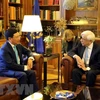 越南政府副总理兼外交部长范平明对希腊进行正式访问