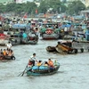 “盖朗水上市场文化”旅游节：芹苴市旅游的亮点
