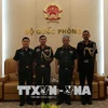 越南国防部副部长阮志咏会见印度和以色列驻越武官