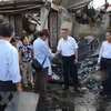 外交部发言人：继续采取措施帮助火灾受灾的越裔柬埔寨人稳定生活