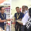 2018年新加坡礼品及赠品展：越南竹签工艺品深受观众喜爱