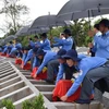 同塔省为在柬牺牲的85具越南志愿军和专家遗骨举行追悼会