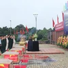 平福省举行在柬牺牲英烈遗骸安葬仪式