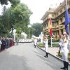 越南外交部在河内举行东盟旗升旗仪式