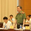 越南公安部长就公安人员违法行为、高利贷现象等问题答复国会代表质询