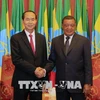 越南国家主席陈大光圆满结束对埃塞进行的国事访问