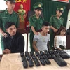 广治省边防部队破获一起贩运毒品案 查获冰毒6.58万粒