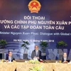 WEF ASEAN 2018：政府总理阮春福与全球各家集团领导进行对话