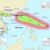 超强台风“山竹”17日将直接影响越南北部沿海各省