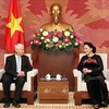 越南国会主席阮氏金银会见匈牙利总检察长波尔特