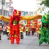 越南中秋节必不可少的一门表演艺术——龙狮麟舞