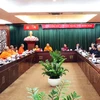 胡志明市领导会见泰国僧伽委员会代表团一行