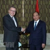 越南政府总理阮春福会见原比利时外交大臣