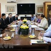 越南共产党代表团以特邀贵宾身份访问印度