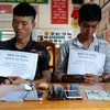 广平省抓获跨境运输毒品的两名嫌疑人
