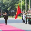 柬埔寨国家宪兵总司令冯批森对越南进行正式访问