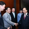 政府总理阮春福会见中国各大集团领导
