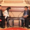 胡志明市人民议会副主席会见中国全国人大代表团